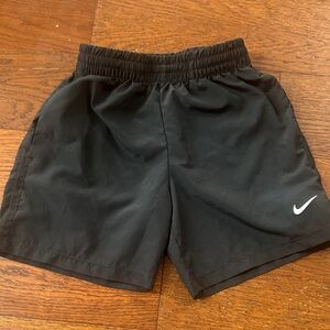 Girls Nike Black Athletic Shorts